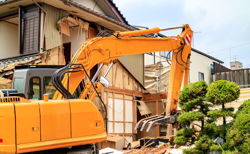 解体工事もお任せください！