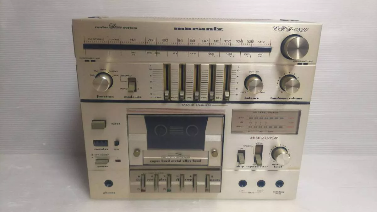  ラジカセ （marantz CRS-6820）
