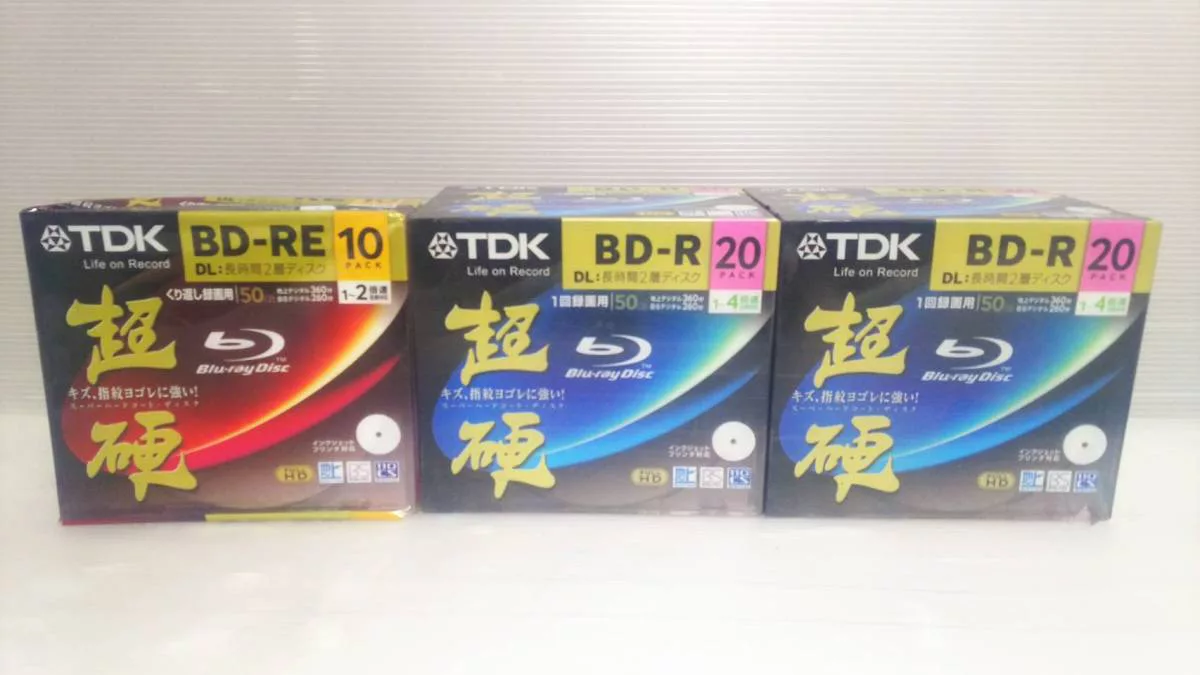 未使用 TDK BD-R ブルーレイディスク 全50パック セット