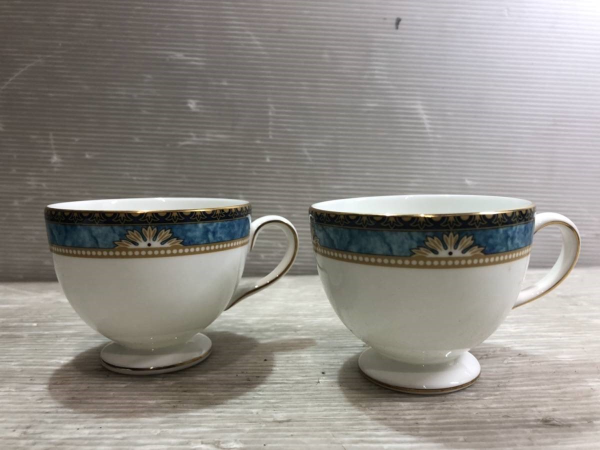 最も優遇の-WEDGWOOD ウェッジウッド 3個セット •11cmx6.5cm 小物入れ バスケット 編み 